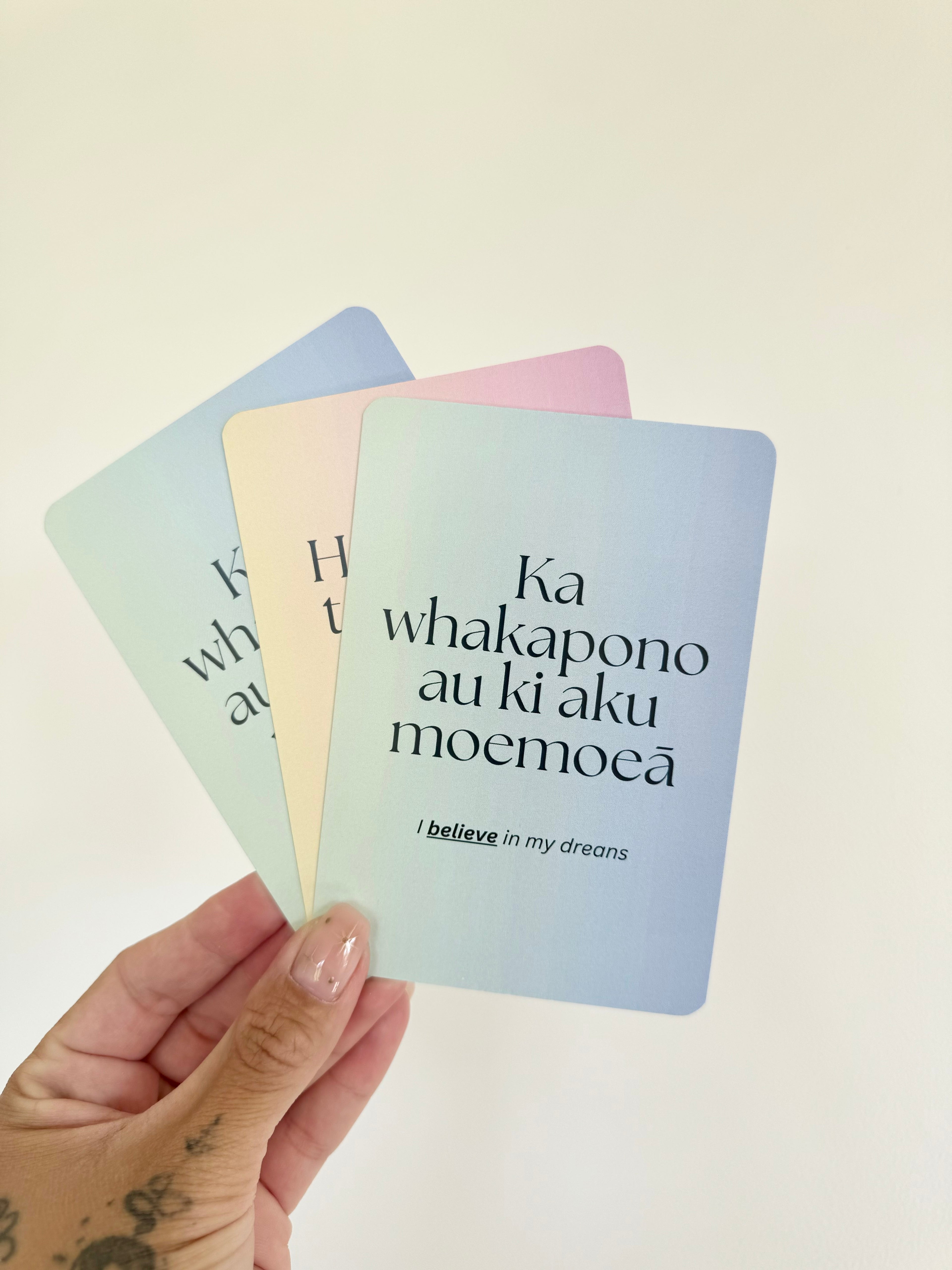 Tamariki Affirmation Deck