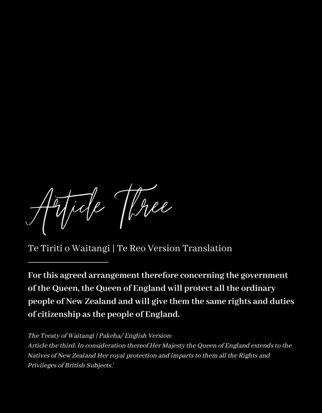Te Tiriti o Waitangi Set - Free Digital Download