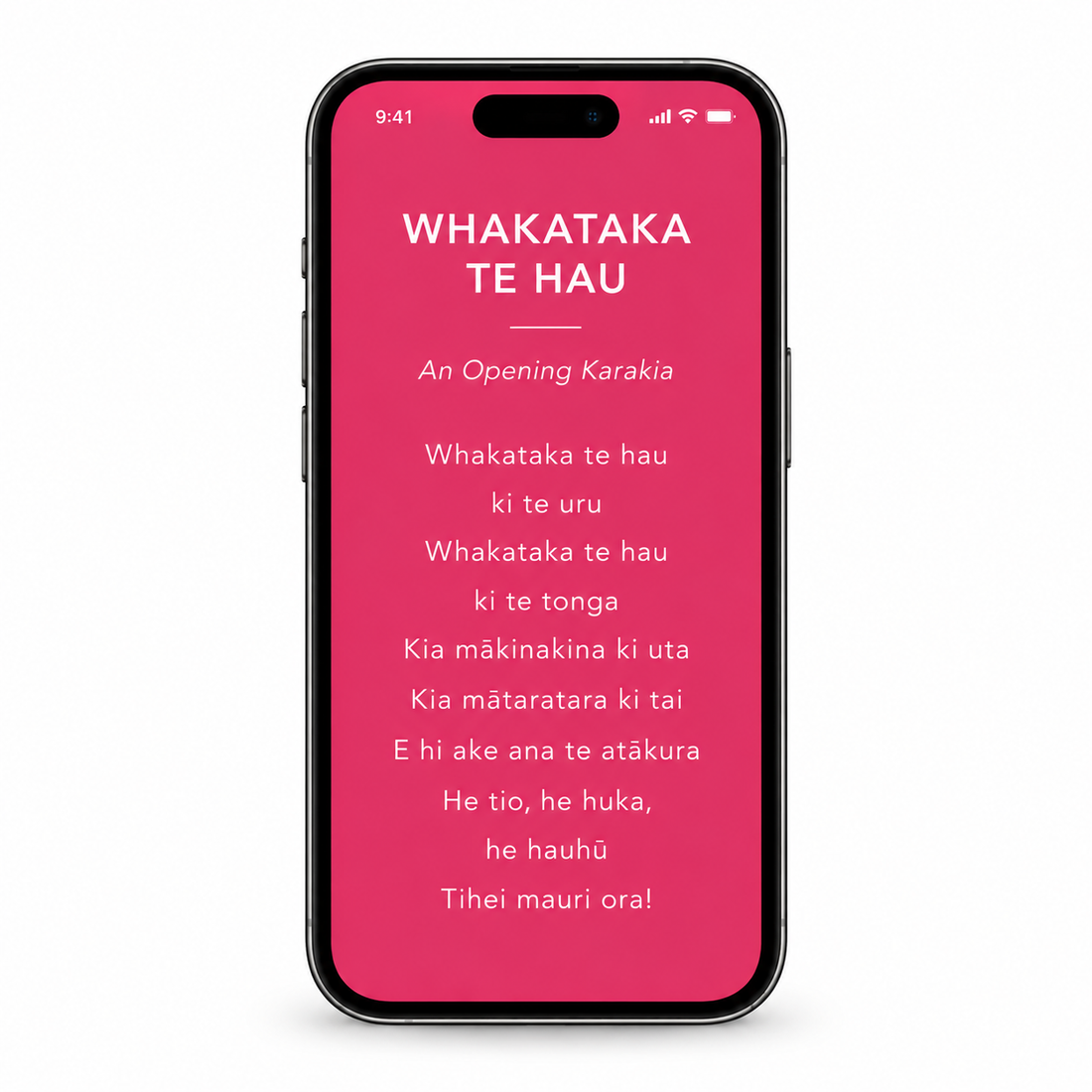 Pocket Karakia Set
