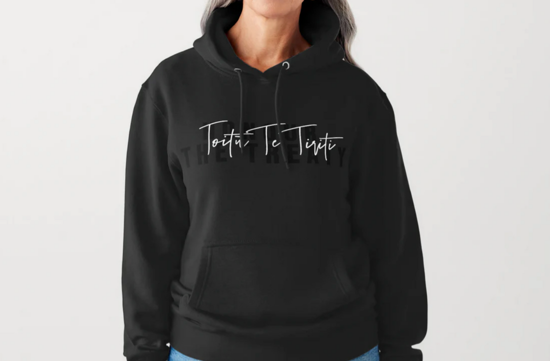 Toitū Te Tiriti Hoodie