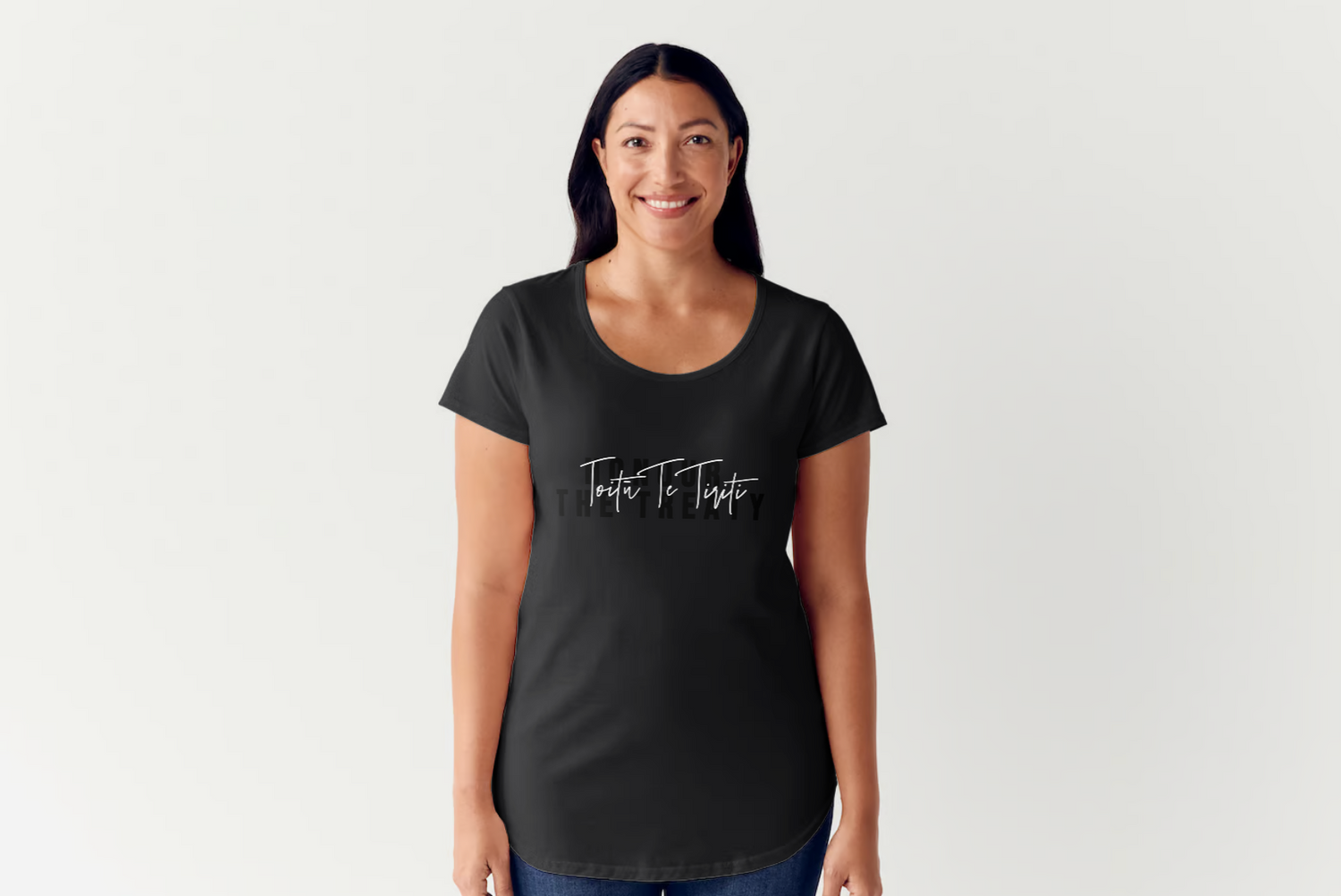 Toitū Te Tiriti T-Shirt Women&