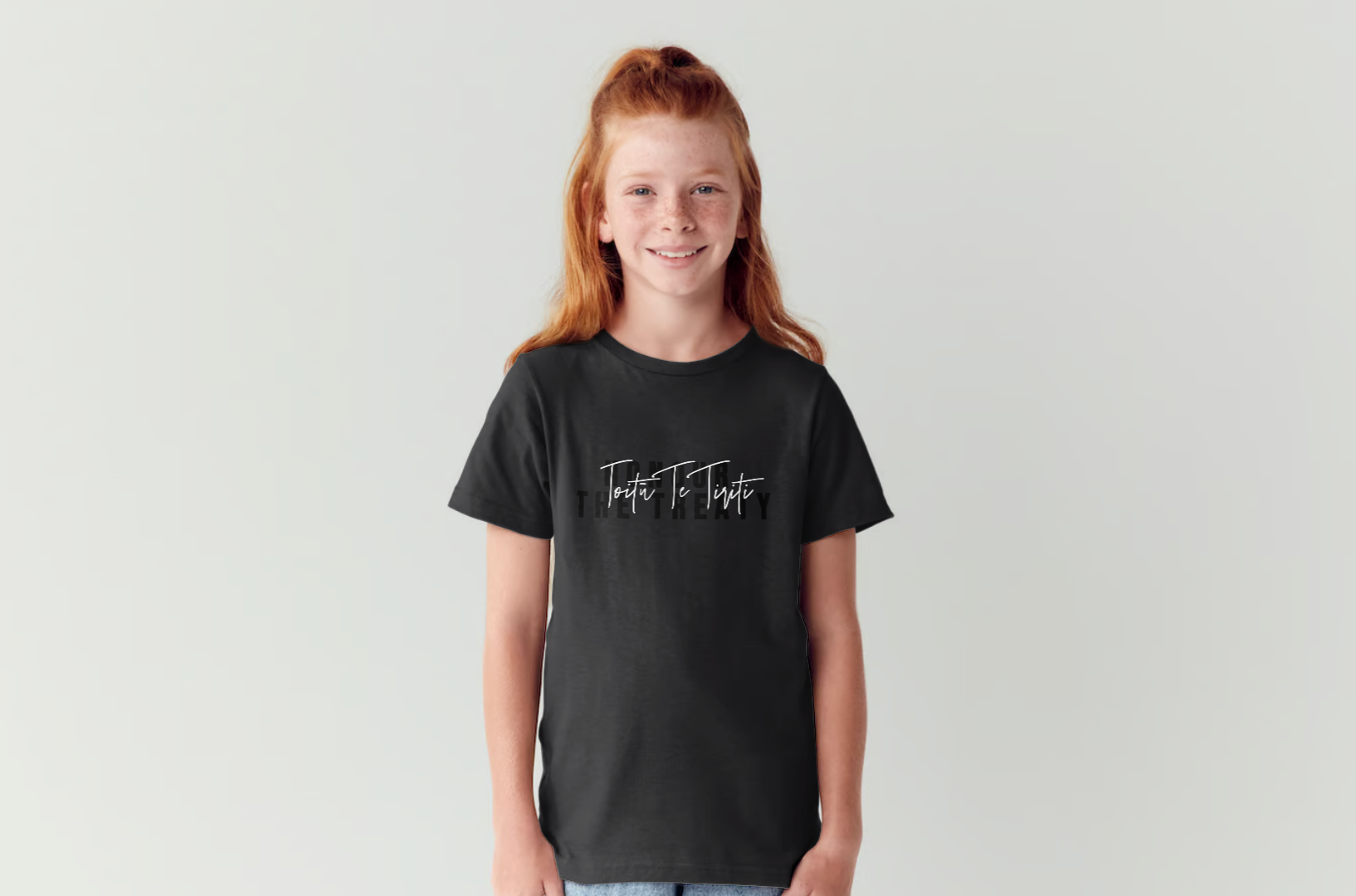 Toitū Te Tiriti T-Shirt Youth