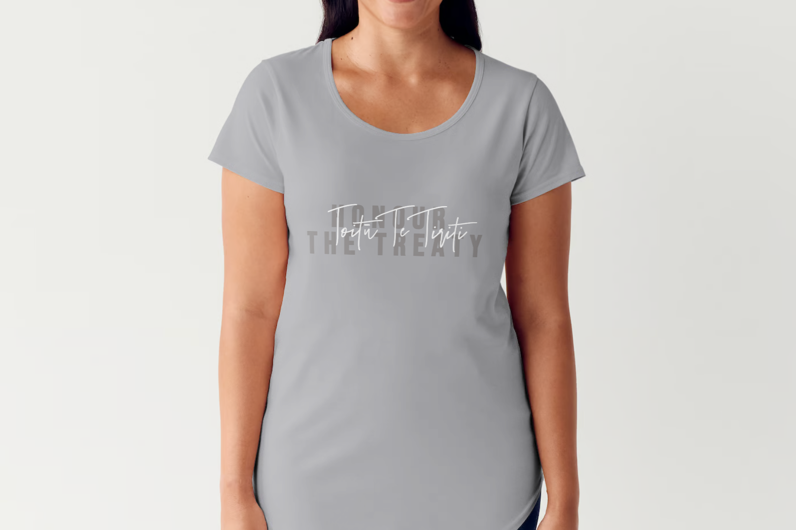 Toitū Te Tiriti T-Shirt Women&