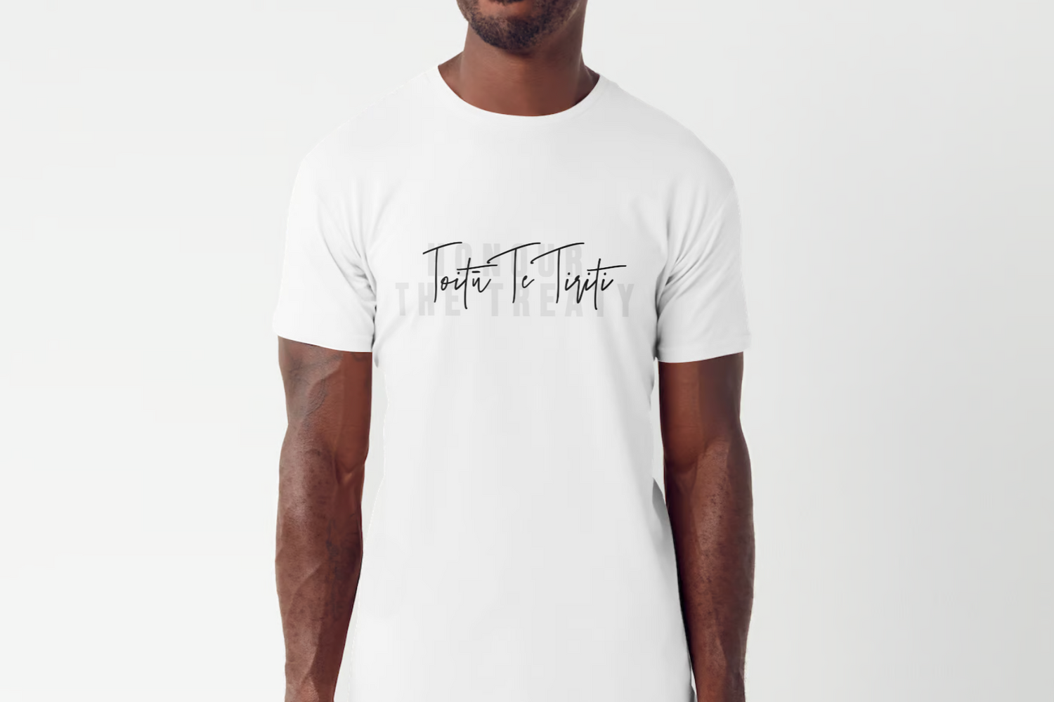 Toitū Te Tiriti T-Shirt Men&